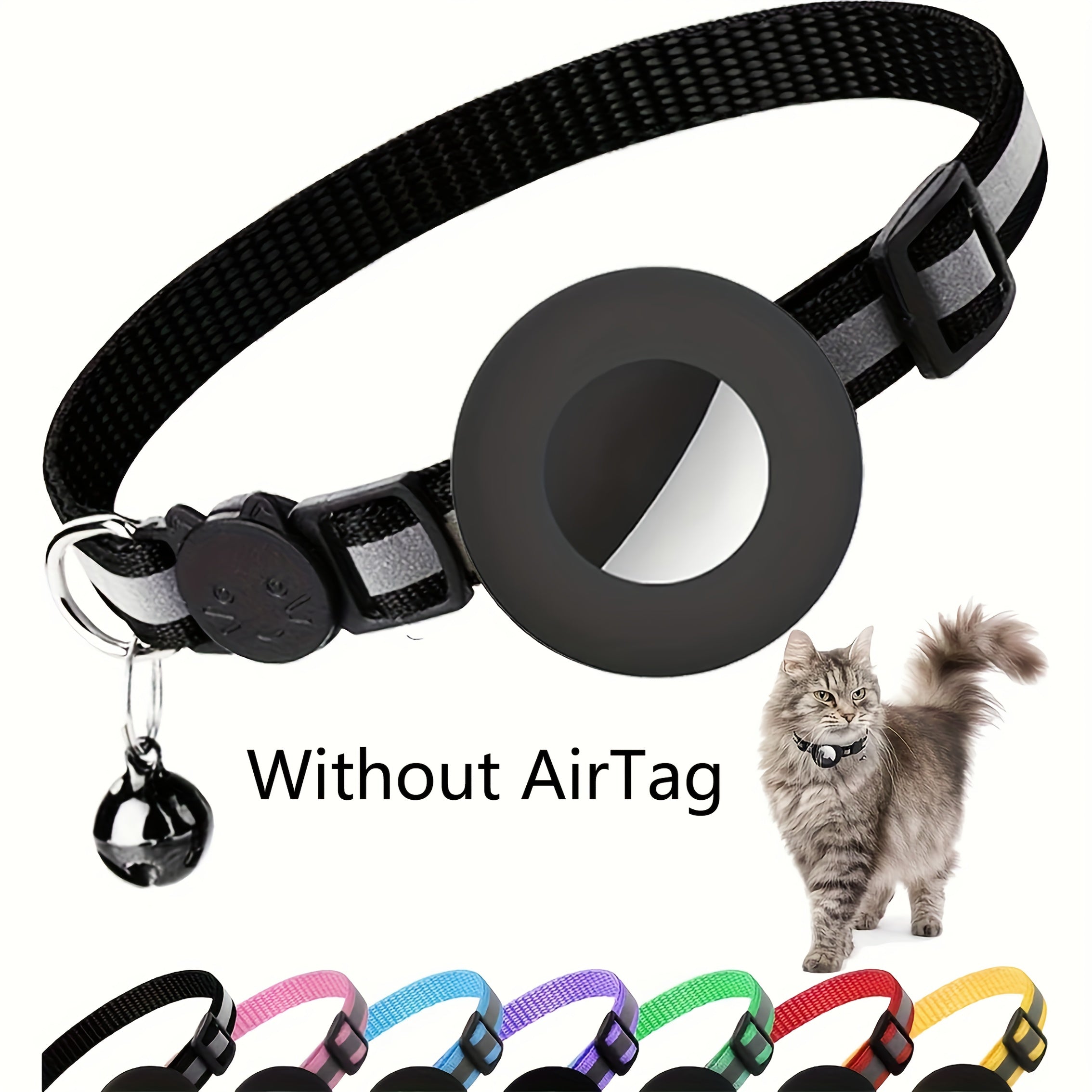 Reflective GPS Cat Collar