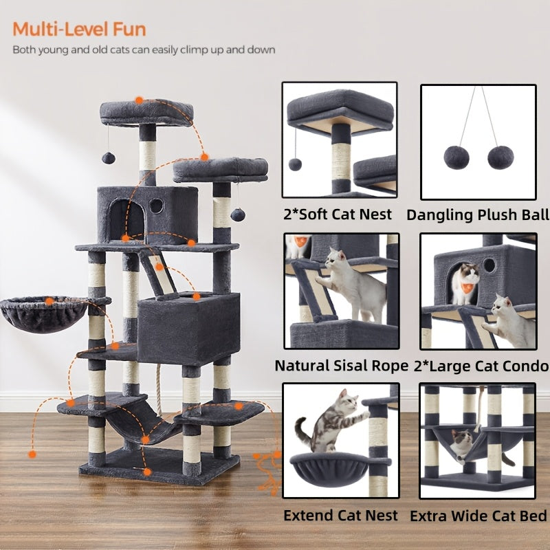 66" Luxury Cat Penthouse