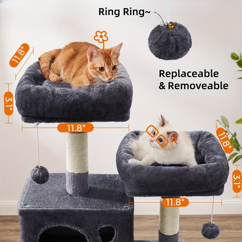 66" Luxury Cat Penthouse